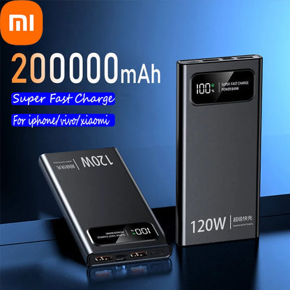 Xiaomi 200,000mAh 120W Super Fast Charging Power Bank - Blitzy Watch 