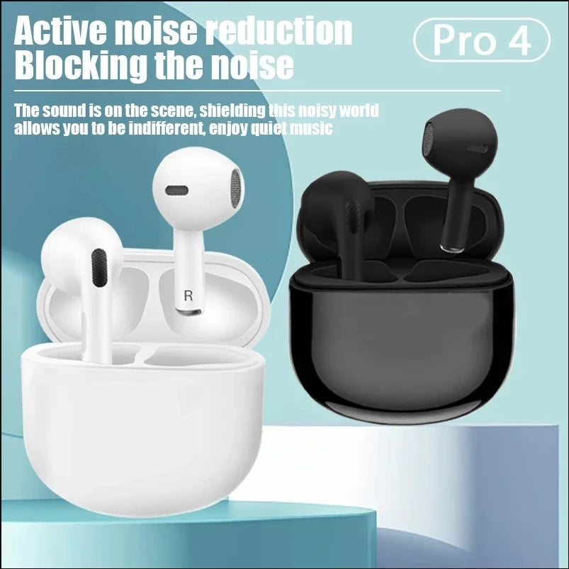 Pro4 TWS Bluetooth Earphones 9D Stereo Wireless Headset - Blitzy Watch 